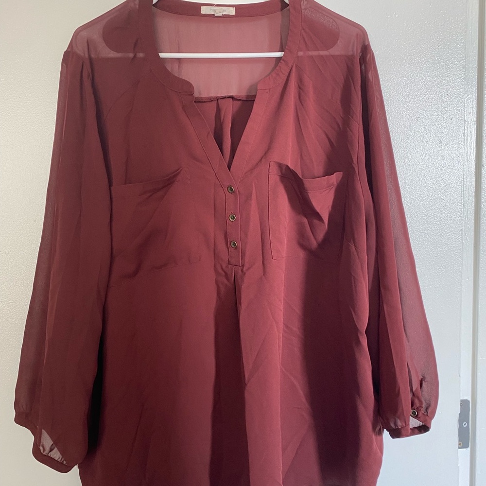 Red Blouse